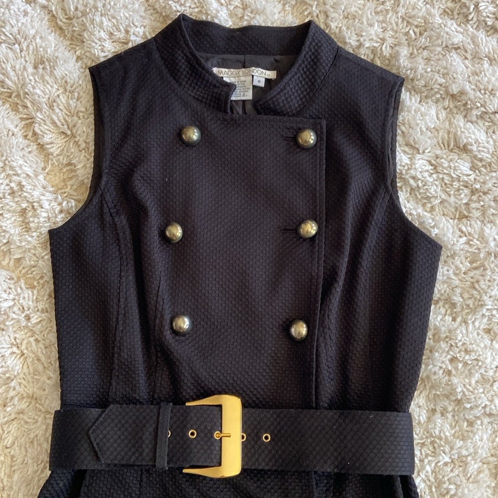 MaggyLondon Black dress size 8 - Picture 2 of 7